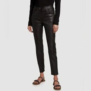 MTWTFSS Brand size small Black Faux skinny Leather Pants trousers. NWOT